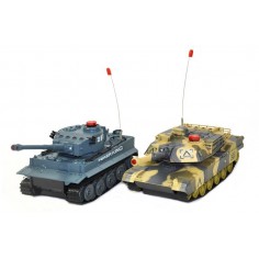 UF Tiger + Abrams tankų modelių komplektas 1:30 RTR