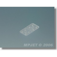 MP-JET plastikinis FLEX lankstas 10x20mm, 10vnt.