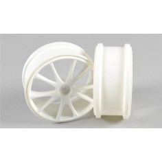 Off-Road spoke wheel 1:6, white, 2pcs.