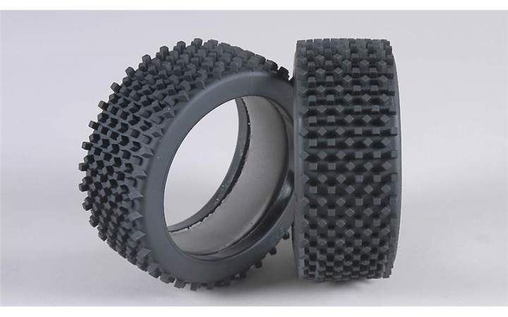Mini block H / OR tires with inserts, 2pcs.
