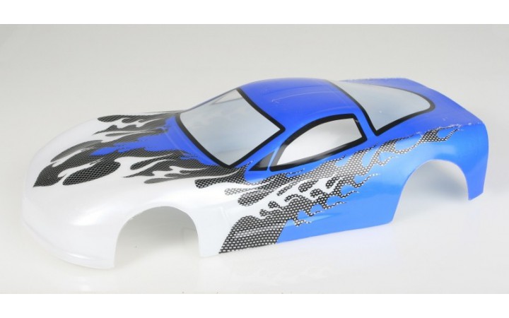 Car body Himoto 1:10 corvette blue