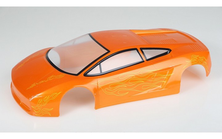 Car body Himoto 1:10 Lamborghini Orange