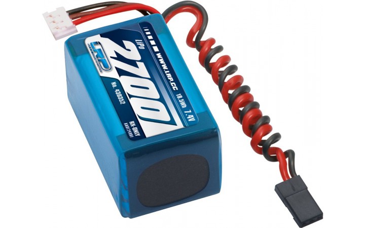 LRP VTEC LiPo 2700 RX-Pack 2/3A Hump – RX-only – 7.4V