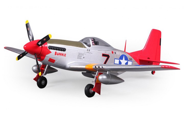 P-51 Mustang V2 (Baby WB) "Red Tail" PNP