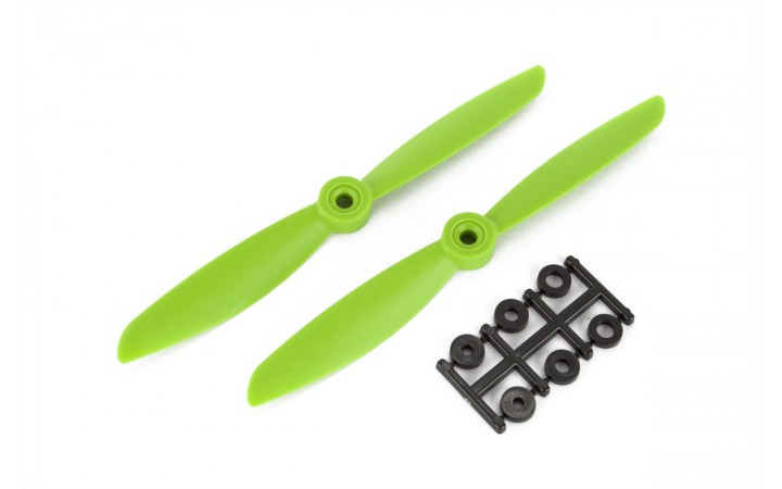 Propellers HQ 6x4,5 CW 1 pair (green)