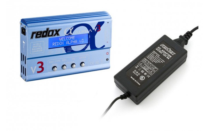 Redox Alpha V3 5A 50W pakrovėjas su 220V adapteriu