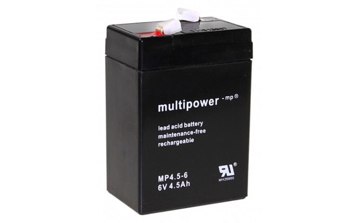 Multipower Pb-Akku MP4,5-6V