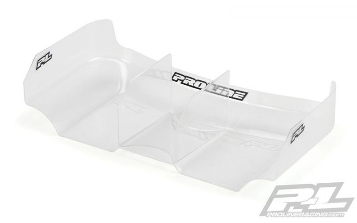 Air Force 2 Lightweight 6.5" Clear Rear Wing with Center Fin