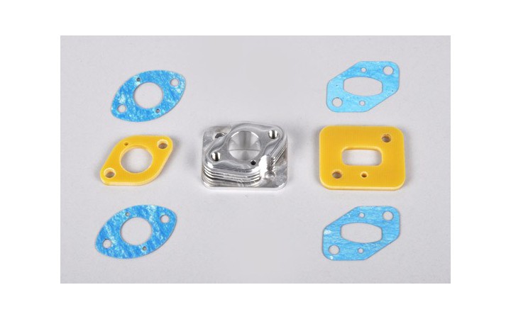 Insulated carburetor spacer for CY / Zenoah / Fuelie