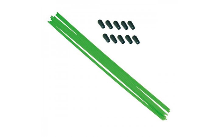 Antenna rod green (10 pcs.)