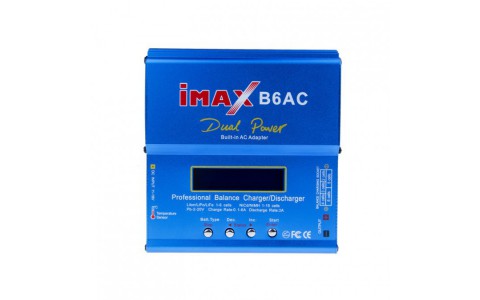 Imax B6AC 6A 80W 220V universalus įkroviklis 220/12V