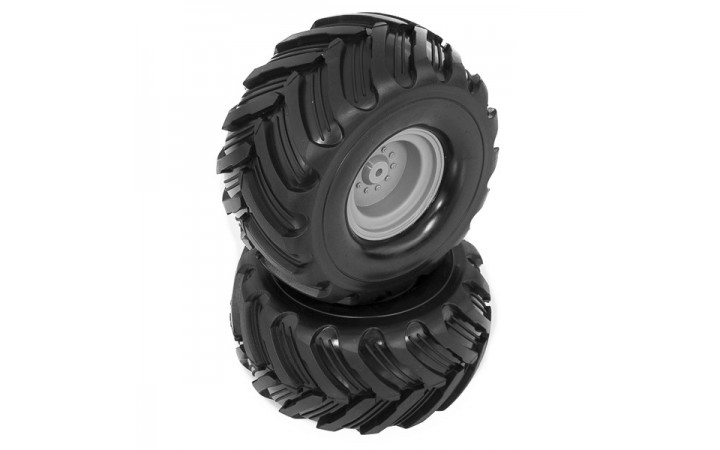 Glued Rear Tyres w/rims
