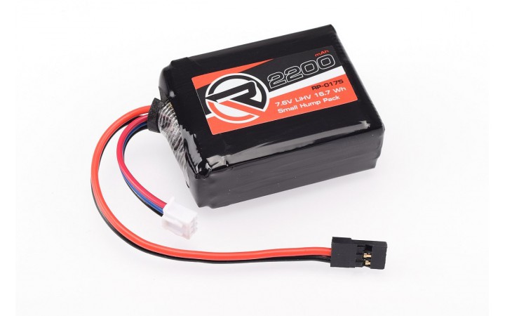 2200mAh 7.6V LiHV RX Small Hump Pack (Fits HB/TLR)