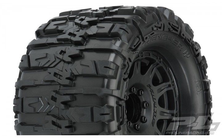 Trencher HP 3.8" All Terrain BELTED Tires Mountedfor 17mm MT Front or Rear, Mounted on Ra