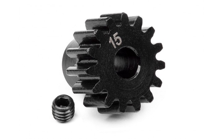 PINION GEAR 15 TOOTH (1M/5mm SHAFT)