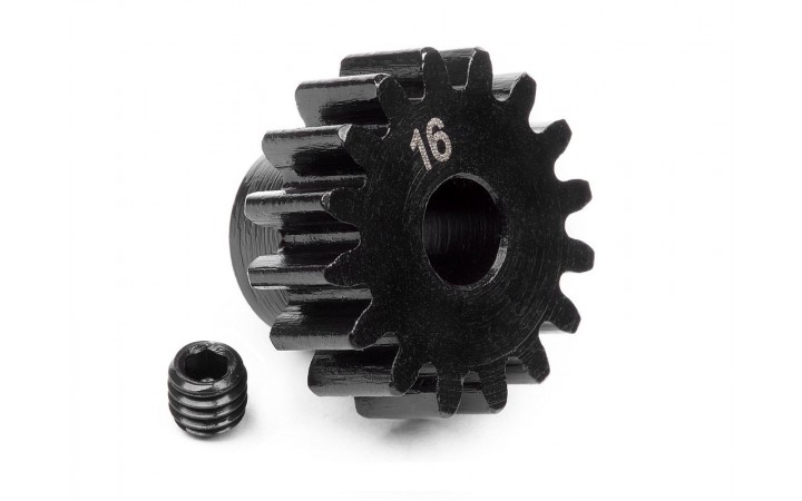 Pinion gear 16 tooth (1M/5mm shaft)