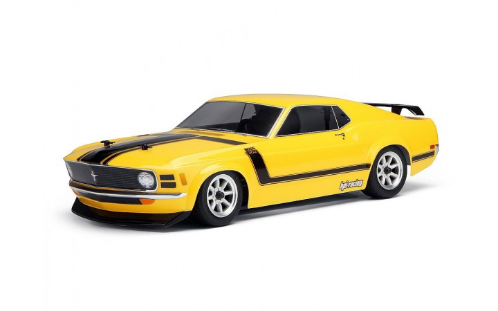 Clear body 1970 Ford Mustang boss 302 (200mm)
