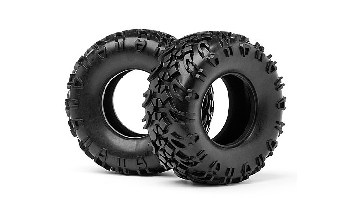Tyre w/Inserts 2pcs (Scout RC)