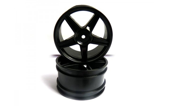 Black wheel rim Buggy (Rear) 2pcs
