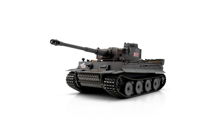 TORRO tank 1/16 RC Tiger I Early Vers. grey - infra