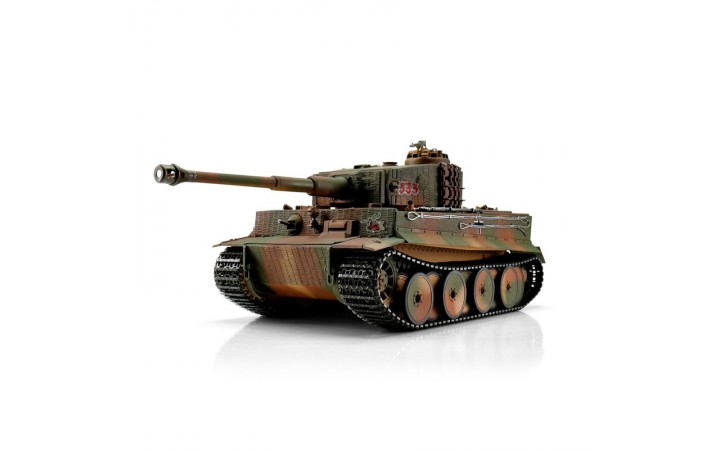 TORRO tank PRO 1/16 RC Tiger I Middle Vers. camo - infra