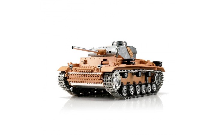 TORRO tank PRO 1/16 RC Panzer III unpainted - infra