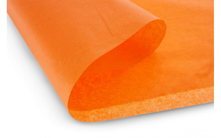 Orange Tissue 20" X 30" 508x762mm