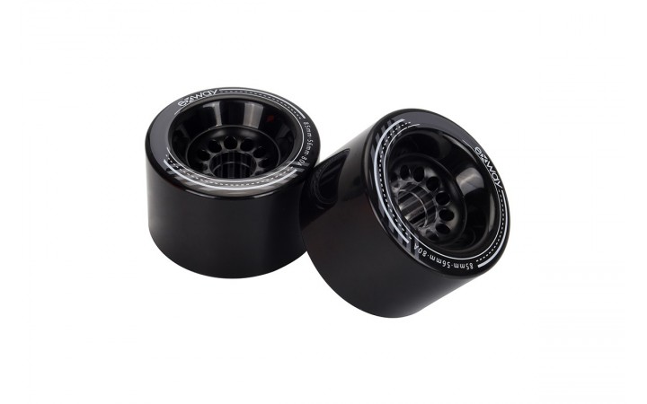 Exway X1 front wheel BLACK/WHITE Core - pair