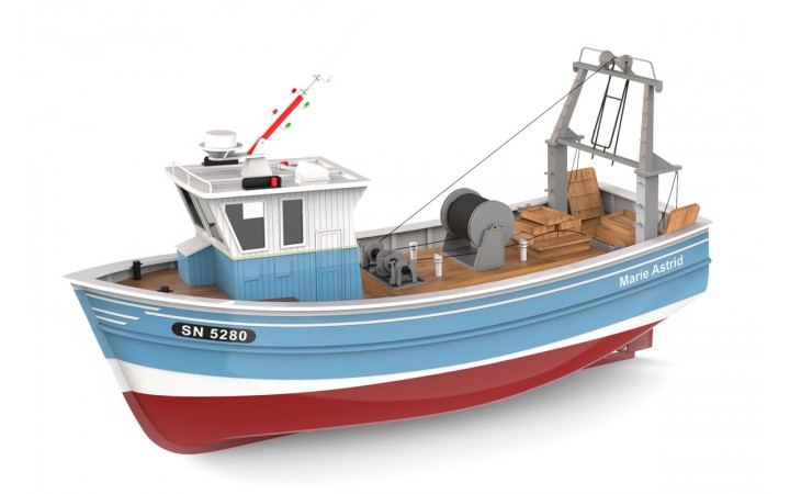 Marie Astrid fishing boat 1:50 kit