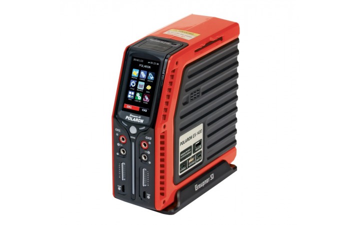 POLARON EX 1400 charger, red