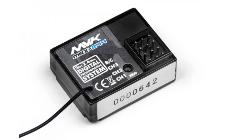 MRX-244 Maverick 2.4GHZ 3CH RX Built in failsafe