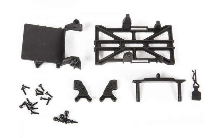 Axial Chassis Parts, Long Wheel Base 133.7mm: SCX24