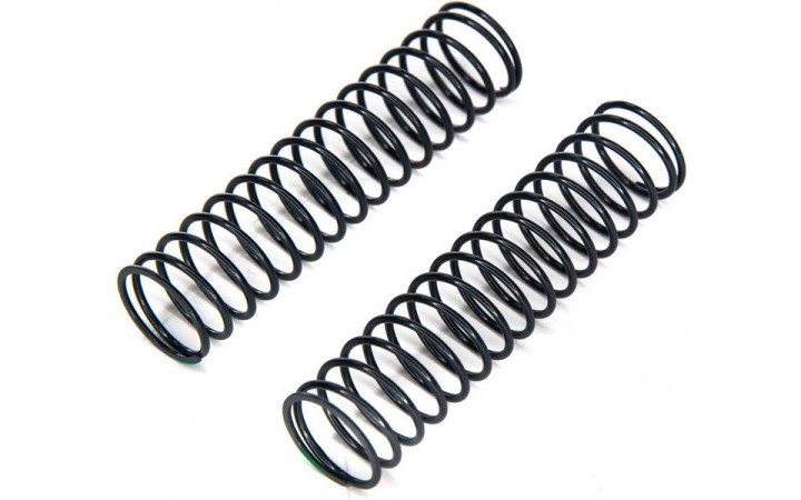 Axial Spring 13x62mm 2.13lbs/in Firm Green (2)