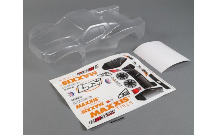 Losi 1/10 Body Set Clear: 22S
