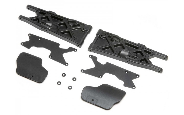 TLR Rear Arms, Mud Guards, Inserts (2): 8XT