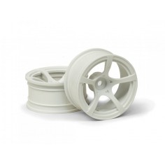 R5 wheel white (9mm offset) 2pcs