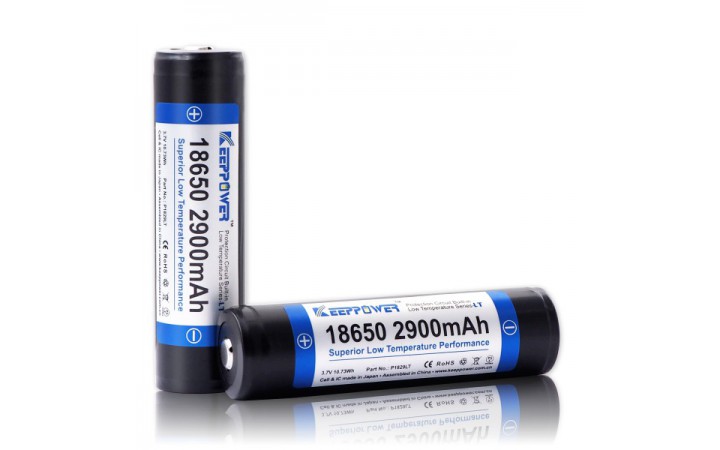 Keeppower 18650 2900mAh 10A Protected...