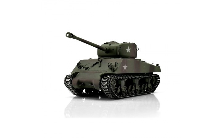 1/16 RC M4A3 Sherman 76mm camo IR Smoke