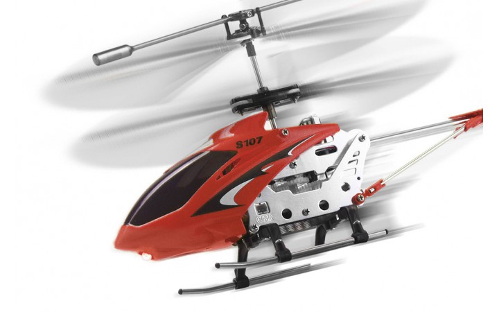 S107G 3CH microhelicopter (Red)