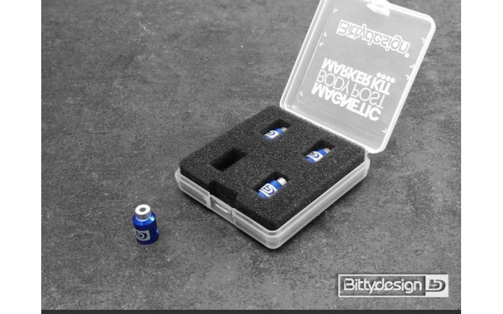 Magnetic Body Post Marker Kit - Big Scale - BLUE