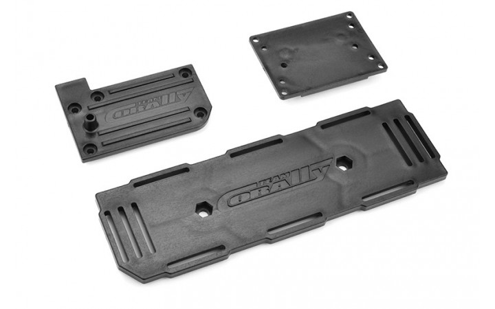 Battery - ESC Holder Plate - Receiver Box Cover - Composite - 1 Set