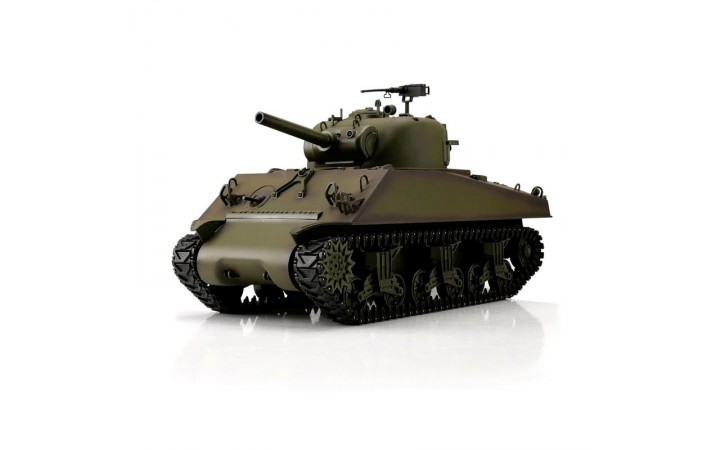 1/16 RC M4A3 Sherman green BB+IR (Metal Tracks)