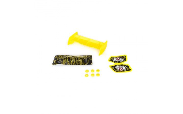 1/10 off road YELLOW plastic wing