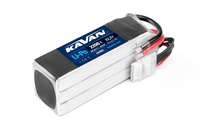 KAVAN Li-Po 2200mAh/22,2V 40/80C, 48,8Wh