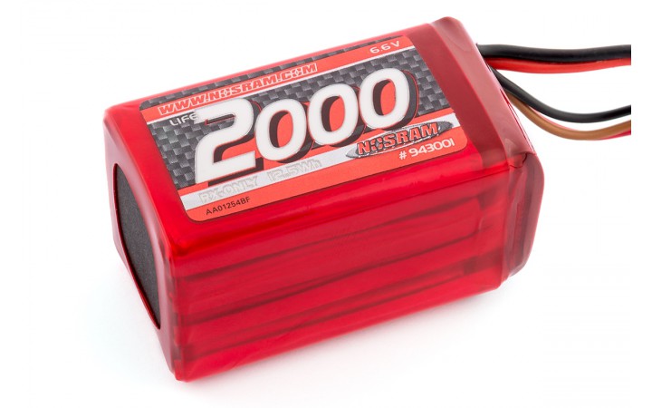 VTEC LiFePo 2000 RX-Pack 2/3A Hump – RX-only – 6.6V