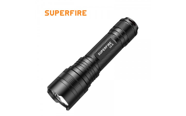 Superfire L6-H, 750lm, 3700mAh, USB-C...