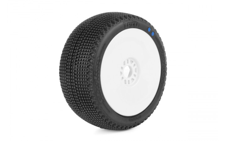 TPRO 1/8 OffRoad SKYLINE Sport Tire Pre-Glued (SP-R3-Soft)(WH)(4)