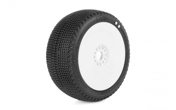 TPRO 1/8 OffRoad SKYLINE Sport Tire Pre-Glued (SP-R4-SuperSoft)(WH)(4)