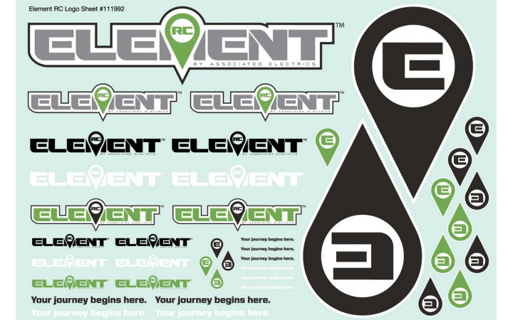 Element RC Element RC Decal Sheet
