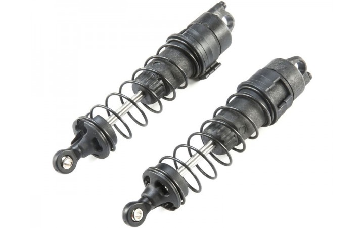 Losi Front Shock Set Complete: 22S SCT
